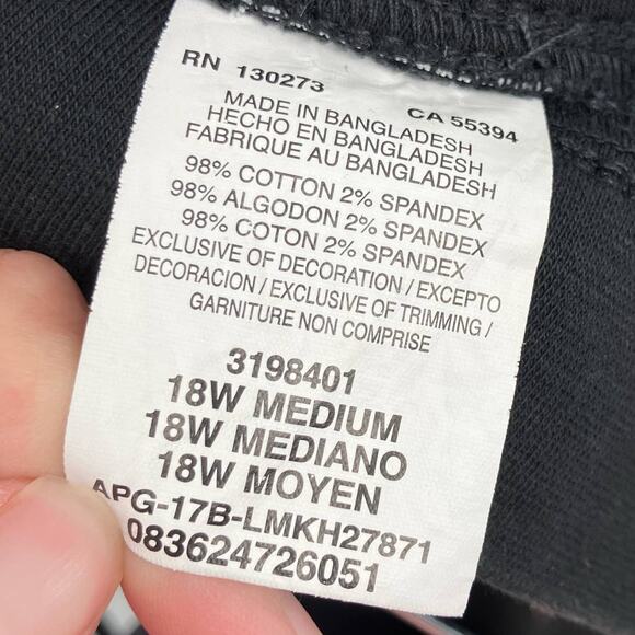 Lee Black Relaxed Fit 1889 Comfort Elastic Waist Zip Lightweight Cargo Pants - Picture 4 of 8